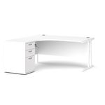 Maestro 25 Wl Left Hand Ergonomic Desk W