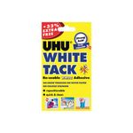 UHU White Tack 62g 33pc Ex Free Pk12