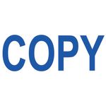 Colop Green Line Word Stamp Copy Blue