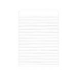 Graffico Recycled Memo A4 Pad Ruled
