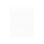 Graffico Recycled Memo A4 Pad Ruled