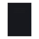 Educ A4 Stretch Book Black 2x25 Pk50