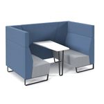 Encore Open High Back Meeting Booth