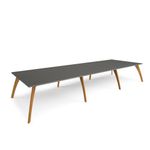 Enable Worktable 1600Mm Deep Wooden Legs