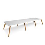 Enable Worktable 1600Mm Deep Wooden Legs