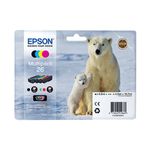 Epson No.26 Ink Cart Blk/Cyan/Mag/Yell