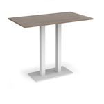 Eros rect poseur table twin uprights