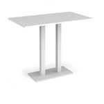 Eros rect poseur table twin uprights