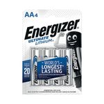 Energizer E2 Lithium Batteries Aa Pk4
