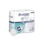 Lucart Aquastream 4 Toilet Roll Pk56