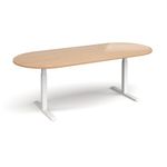 Elev8 Touch Radial End Boardroom Table
