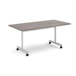 Rectangular fliptop meeting table