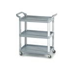 Gpc 3Shelf Service Trolley Grey Hi424Y