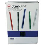 Acco Bindingcomb A4 22Mm 21R Blk Pk100