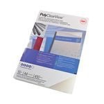 Gbc Polyclear Cvr Pk100 Frstclear/Matt