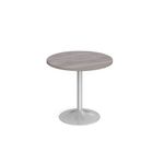 Genoa Circular Dining Table Trumpet Base