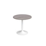 Genoa Circular Dining Table Trumpet Base