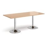 Genoa Rectangular Dining Table With Trum