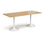 Genoa Rectangular Dining Table With Trum