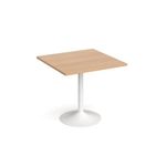 Genoa Square Dining Table With Trumpet B