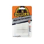 Gorilla Mounting Tape Squares Pk24