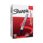 Papermate Sharpie Fine Marker Black