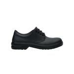 Samson Vegan Uniform Shoe Blk Sz5