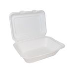 Bagasse Clamshell Reg 7x5in Pk500