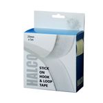 Halco Hook Loop Tape Roll 20mmx5m