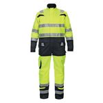 Hove Hi Vis Coverall Ylw/Blk Size 44