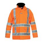 Italie Hi Vis Parka Orange S