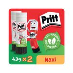 Pritt Stick Glue Stick 43G Pk2