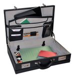 Monolith Expanding Attache Case Pvc Blk