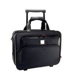 Masters Dlx Nyl Wheeled Laptop Case Blk