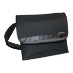 Masters Nylon Messenger Bag Blk/Gy 2386