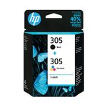 Hp 305 Orig Ink Cart Blk/Tri-Col P2