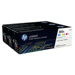 Hewlett Packard 305A Cym Tri-Pack Laserj