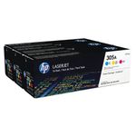 Hewlett Packard 305A Cym Tri-Pack Laserj