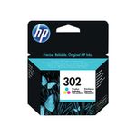 Hp No302 Tri Colour Original Ink Cartridge