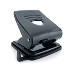 Rapesco 827 2Hole Mtl Punch Blk Pf827Ab1