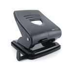 Rapesco 827 2Hole Mtl Punch Blk Pf827Ab1