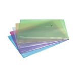 Rapesco Popper Wallet A3 Pastel Astd