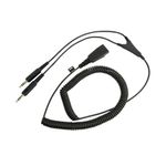 Jabra QD PC Cord to Dual 3.5mm Jack