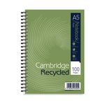 Cambridg Recyc A5 Wbound Nbook 100 Page