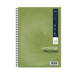 Cambridg Recyc A4 Wirebound Nbk 100 Page