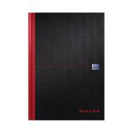 Black N Red A4 Casebound Notebook F66069