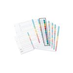 Concord Index A4 1-12 Wbrd Multi Cs13