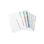 Concord Index A4 1-12 Wbrd Multi Cs13