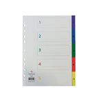 Concord Index 1-5 A4 Multicolour 66299