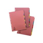 Concord Divider A4 5Part Reinf Assorted